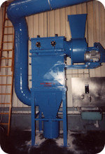 Dust collector for sugar coating powder